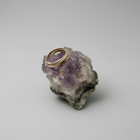 Anillo cartier plata cobre y bronce