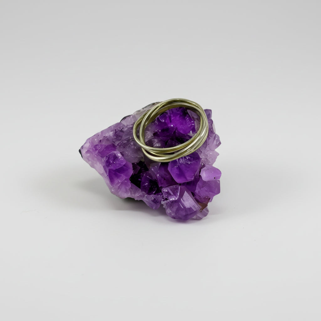 Anillo cartier de plata