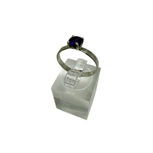 Anillo canasta amatista