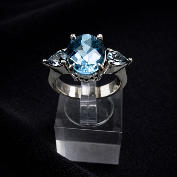 Anillo topacio