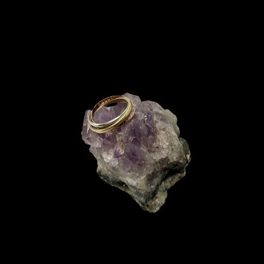 Anillo cartier plata cobre y bronce
