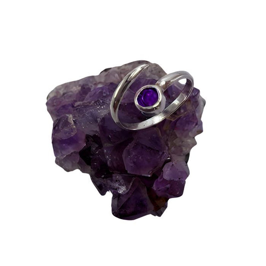 Anillo amatista