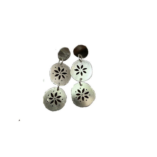 Aros calados triple