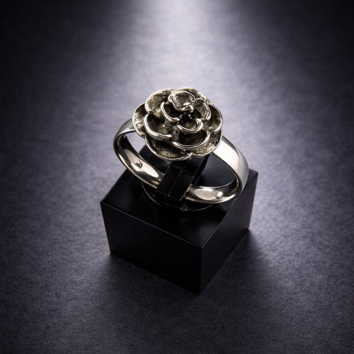 Anillo flor