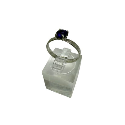 Anillo canasta amatista