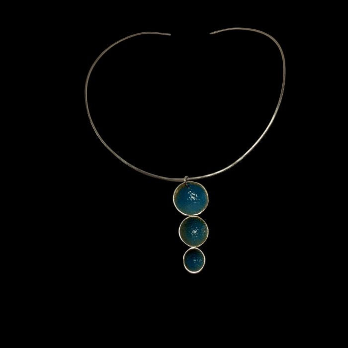 Dije ceramica con collar