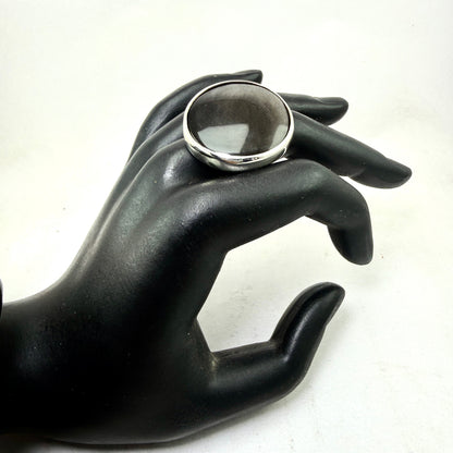 Anillo obsidiana